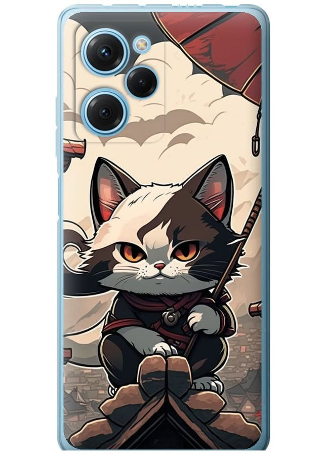 Силиконовый чехол 'Япония - кот на крыше' для Endorphone Xiaomi Poco X5 Pro 5G (278239795)