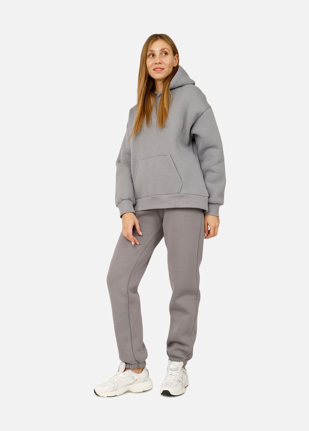 Жіночі спортивні штани колір темно-сірий ЦБ-00254569 Yuki (309151147)