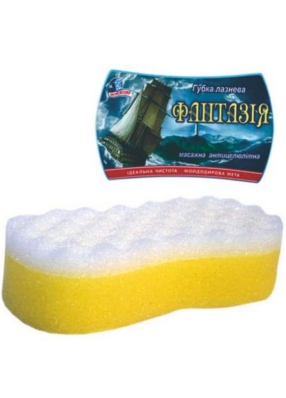 Губка банная с массажным слоем Фантазия Мойдодир (340110035)