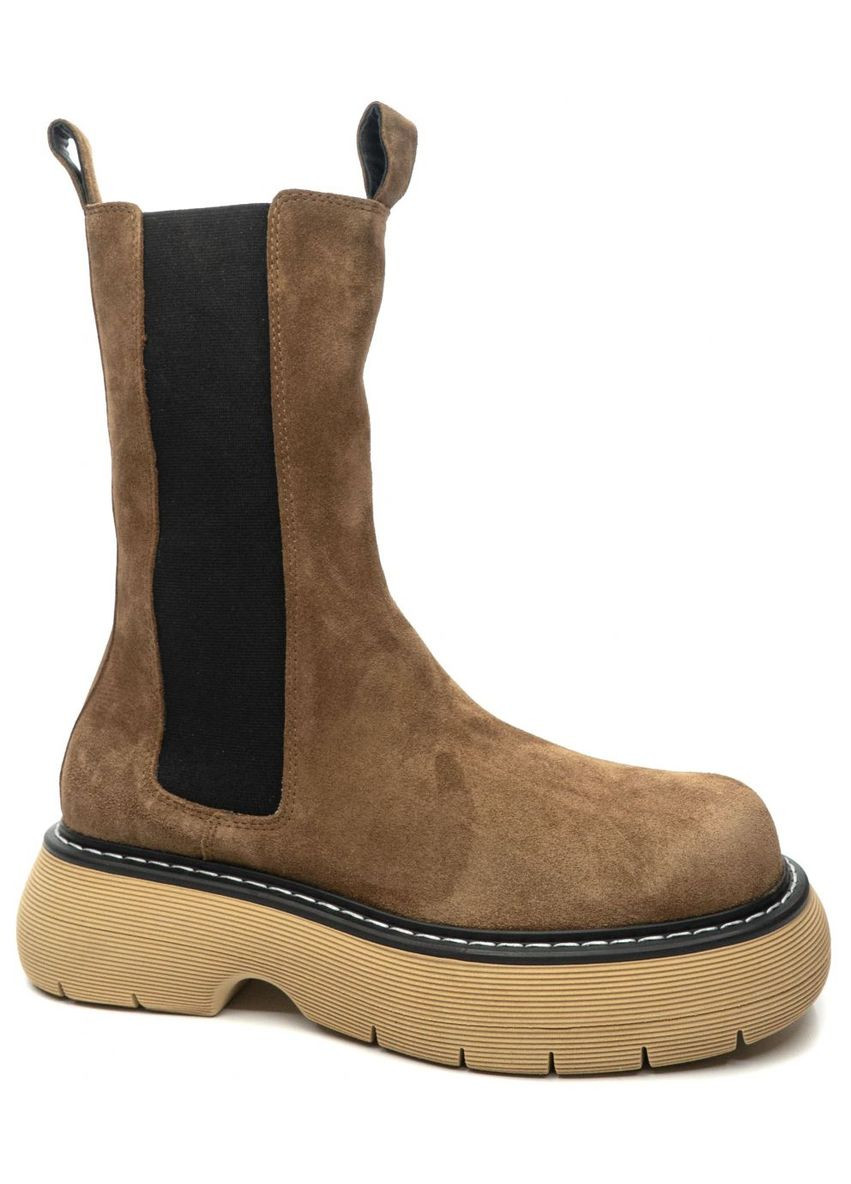 Осенние замшевые ботинки - челси 4008 Alpino