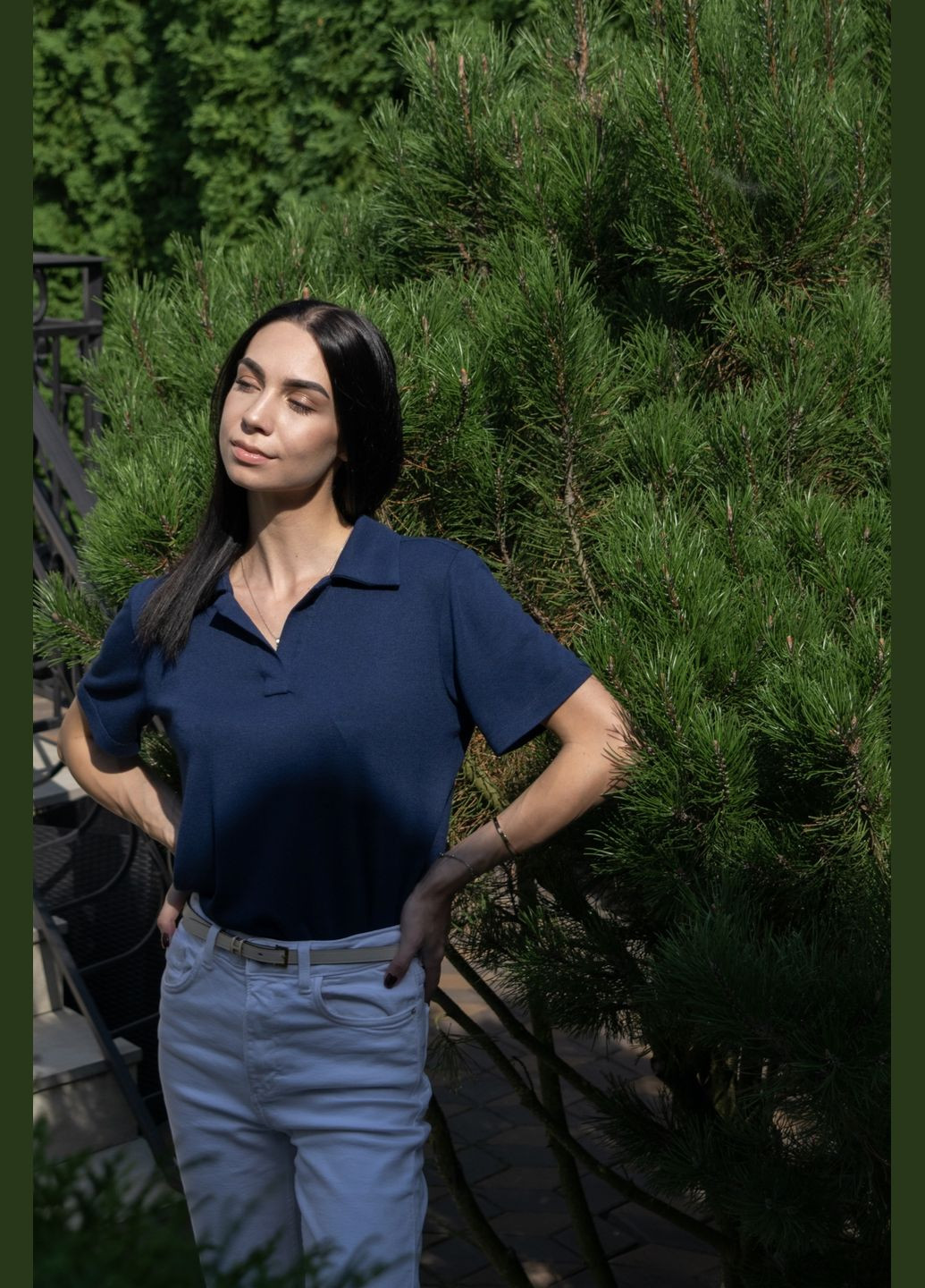 Жіноче поло вільного крою Marzo Atelier Вільного крою (311668091)