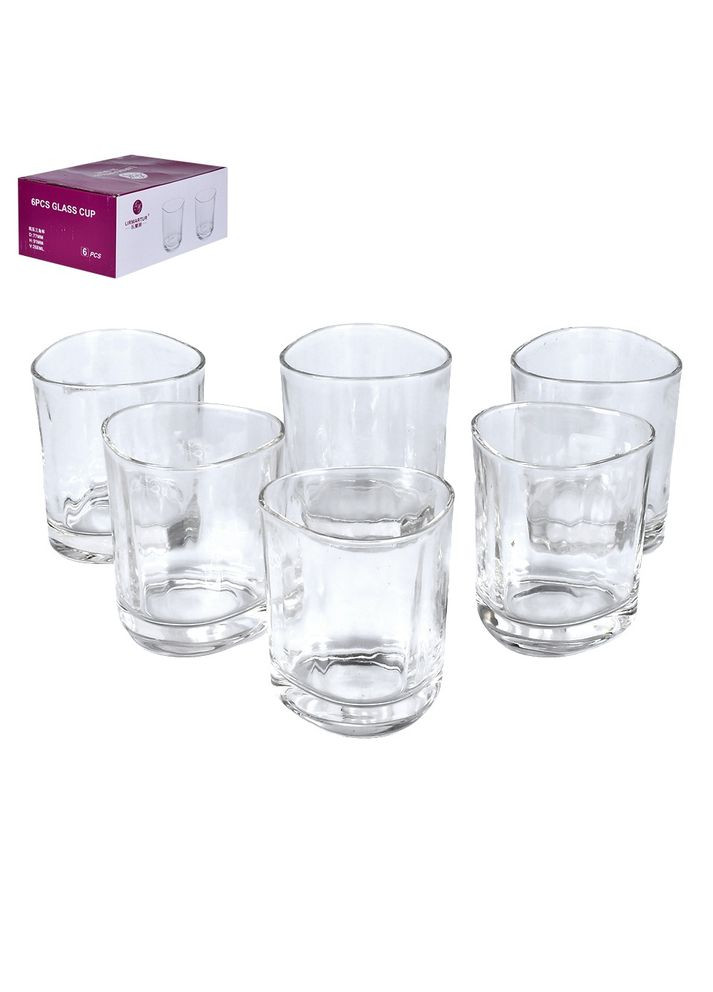 Склянка низька "Bright" 6шт/наб 300мл Home (333953960)