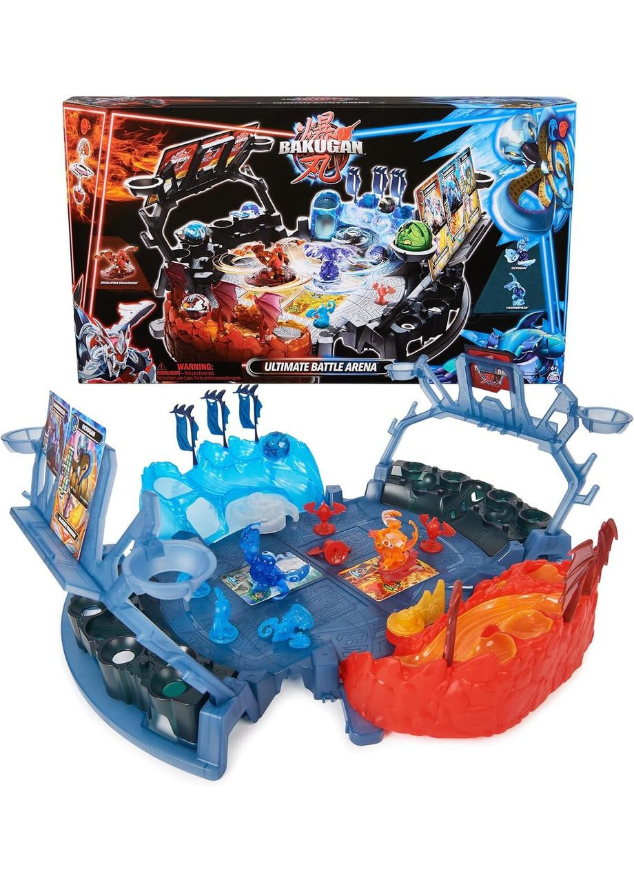 Арена Бакуган з атакуючим бакуганом Драгоноїд Оригінал Bakugan Battle Arena with Exclusive Special Attack Dragonoid Spin Master (365251629)