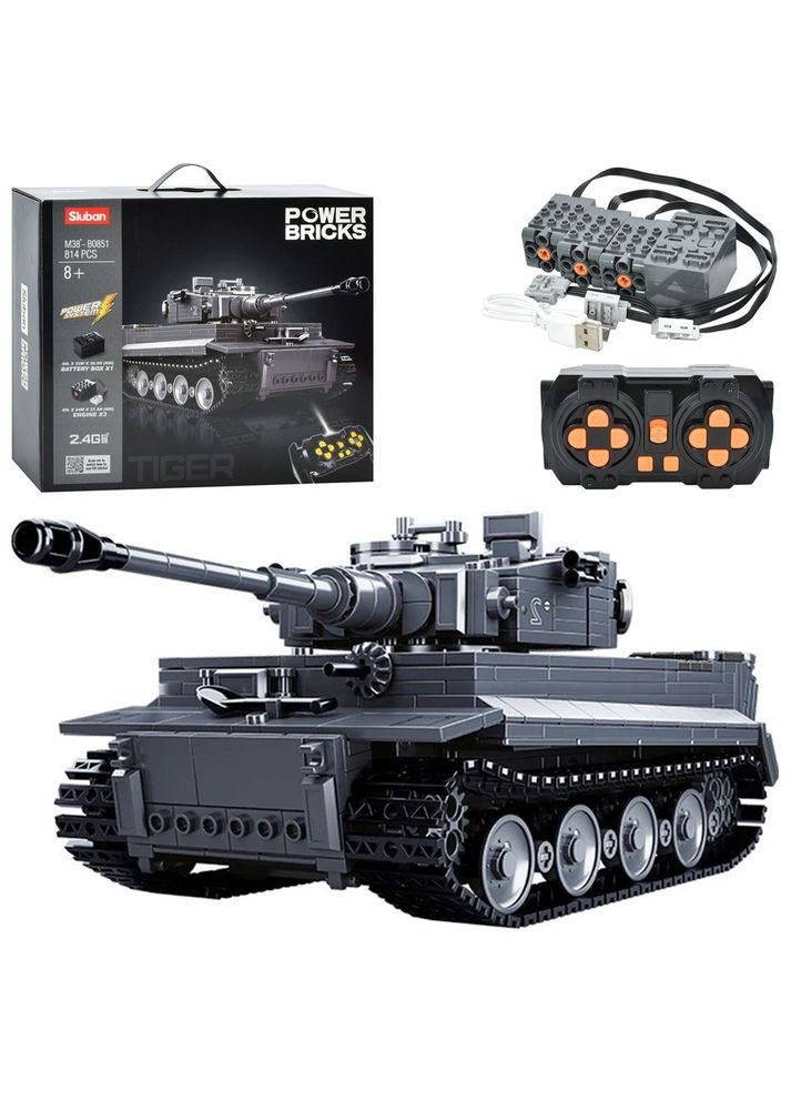 Конструктор танк, на радиоуправлении Sluban (339785623)