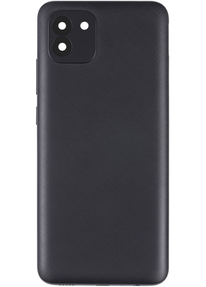 Задняя крышка для Galaxy A03 Black Samsung (322567541)