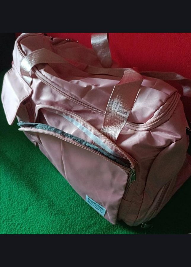 Дорожная сумка из прочной ткани спортивная на молнии 44x28x18 см (П4К-lun-24-230-p) No Brand (316531904)