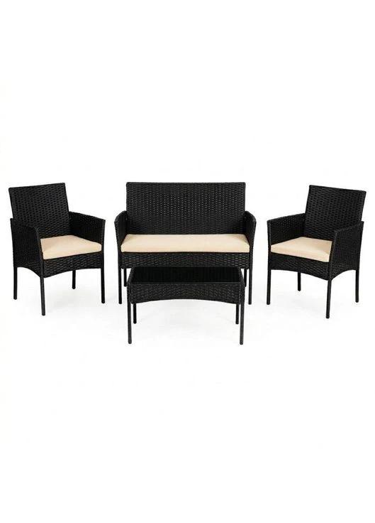 Набор садовой мебели Reno Black Gardenline (381522422)