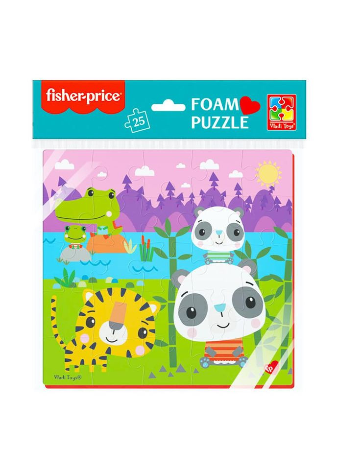 М'які пазли "Панди" VT1109-03, 25 ел Vladi toys (372494872)