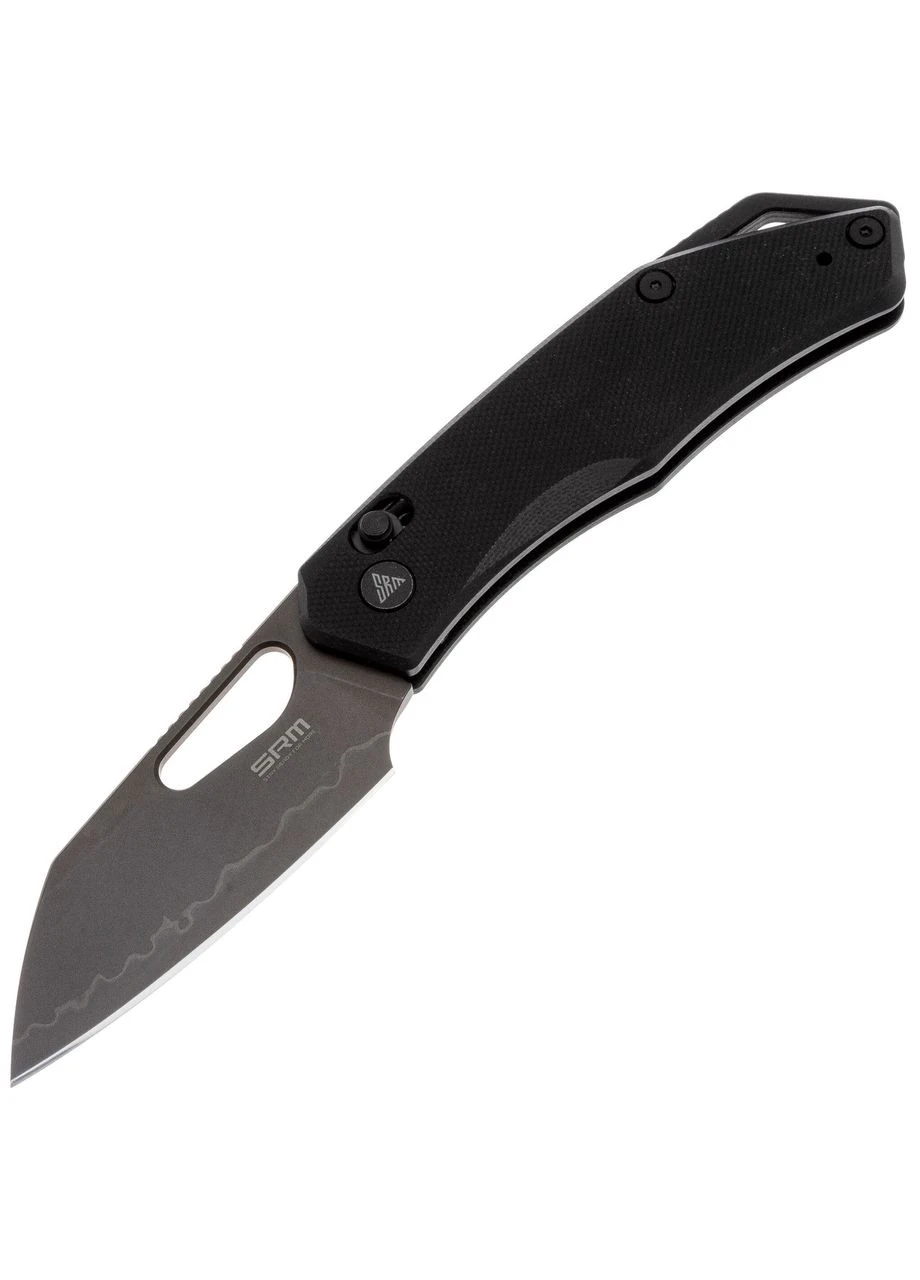 Нож SRM Cub 261M-GB2, Lam. 140Cr, G10,, EDC, Ambi-lock Workman (393803727)