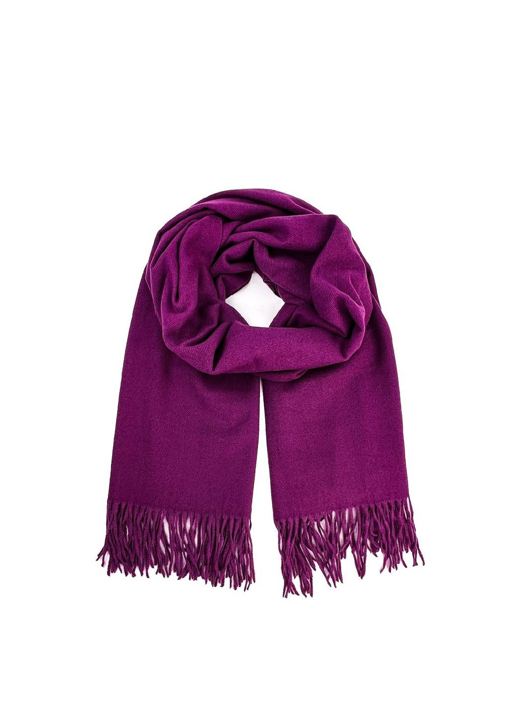 Палантин чоловічий однотонний кашемір фіолетовий HOWARD 594-197 LuckyLOOK 594-197М (322791850)