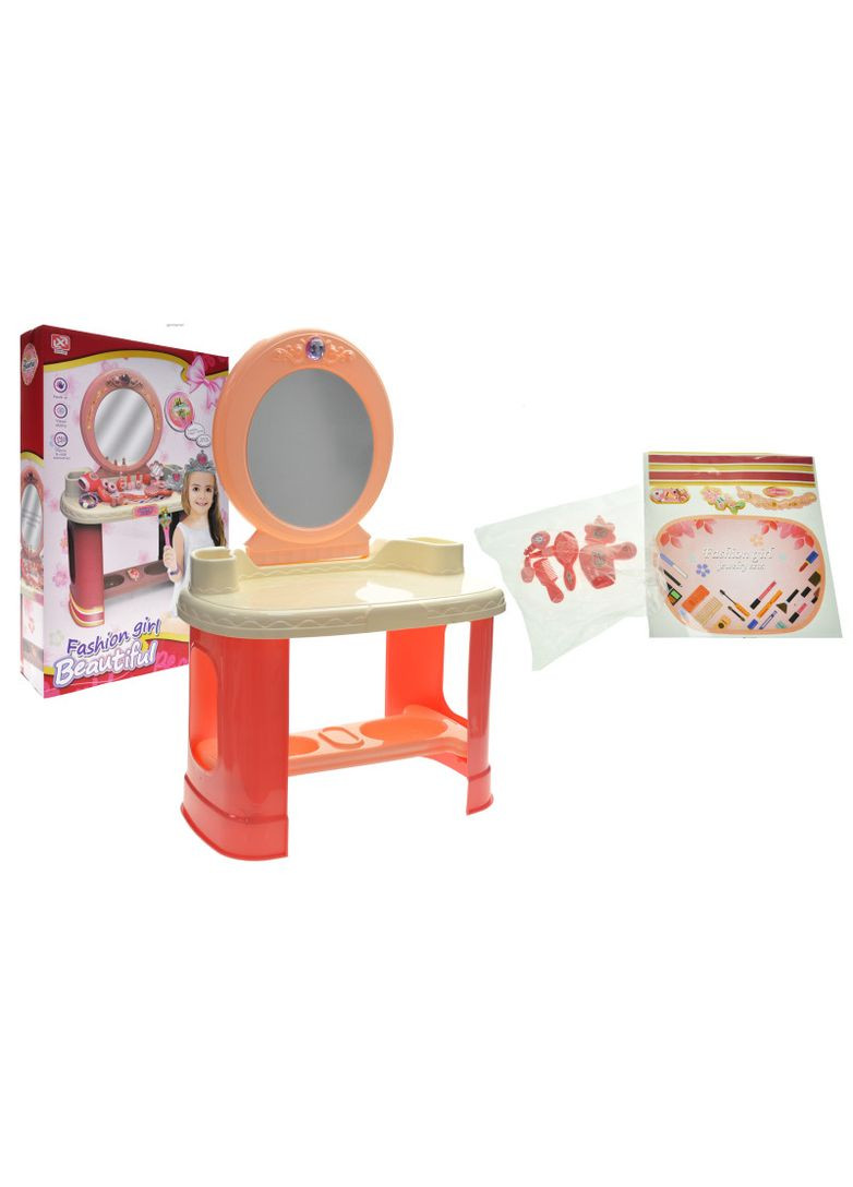 Ігровий набір Туалетний столик із аксесуарами в коробці 6608-1 р.39*10,5*57см No Brand (362420287)