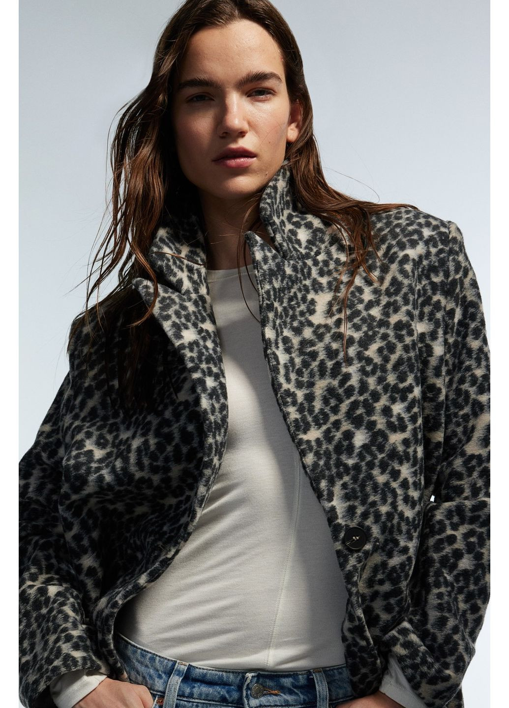 Прозоре демісезонне Пальто вільного крою H&M