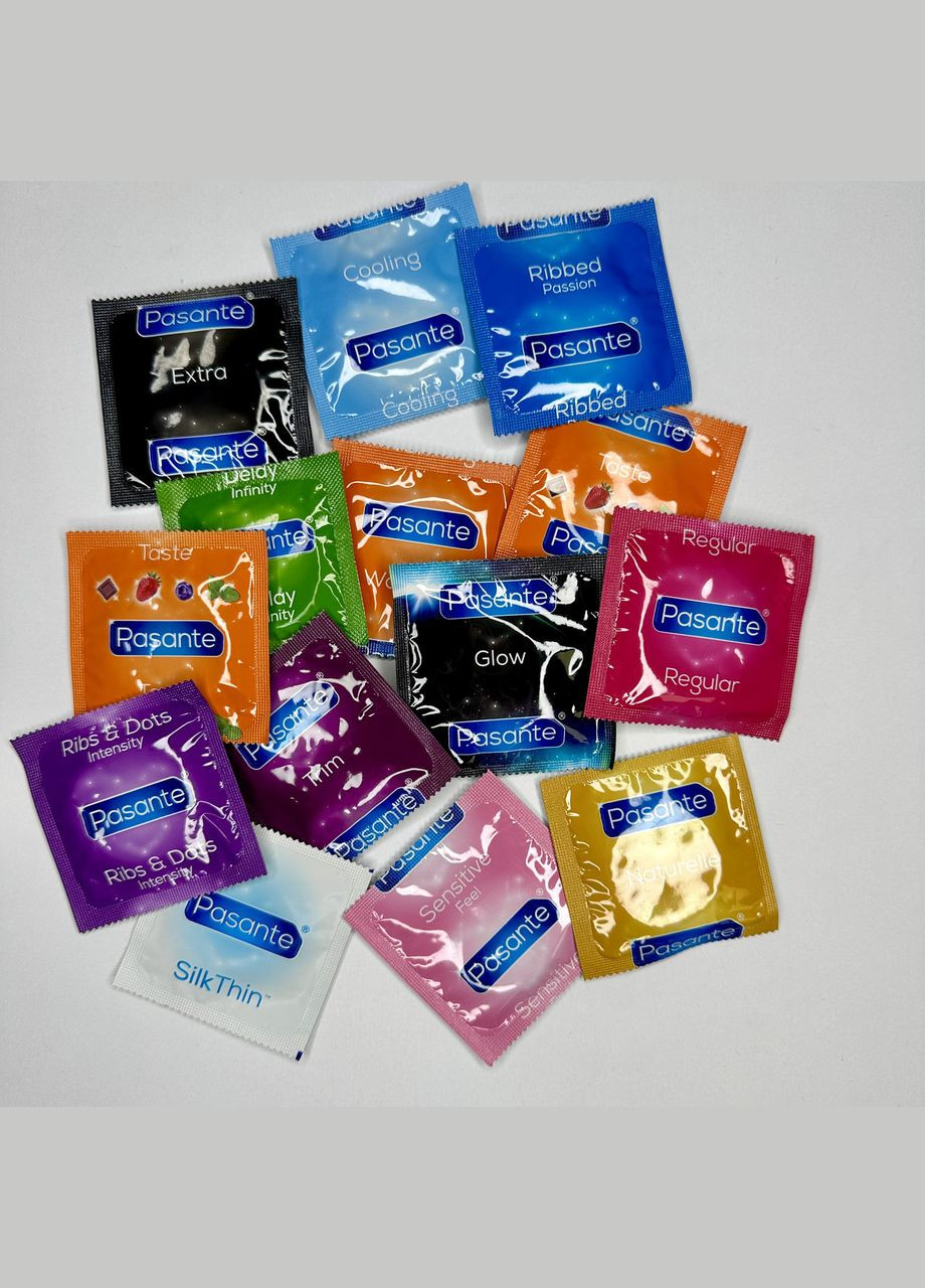Презервативы Pasante UltraMix набор 14 штук разных видов No Brand (303911206)
