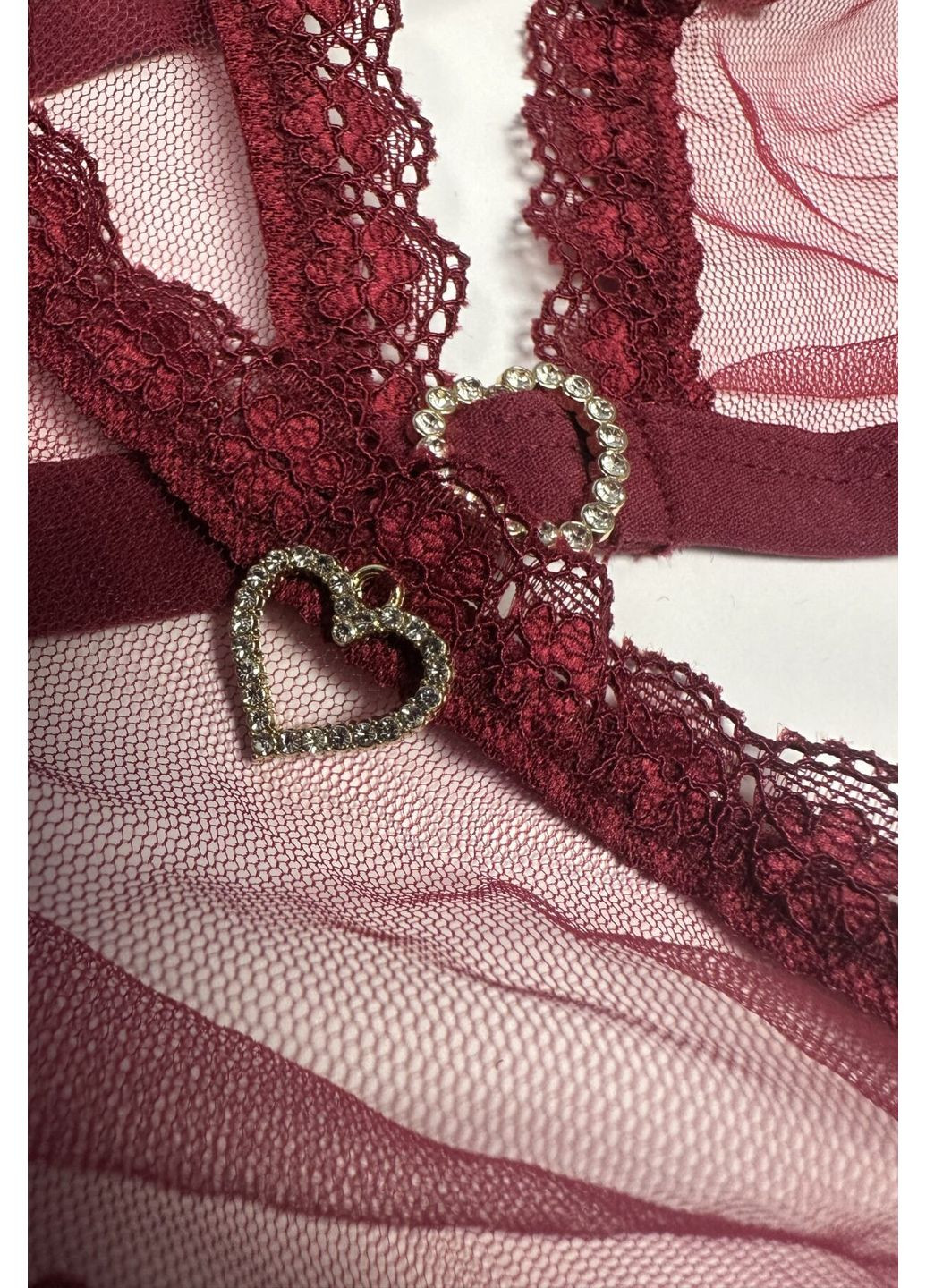 Бордовий демісезонний комплект belissana set burgundy cherrylove Passion