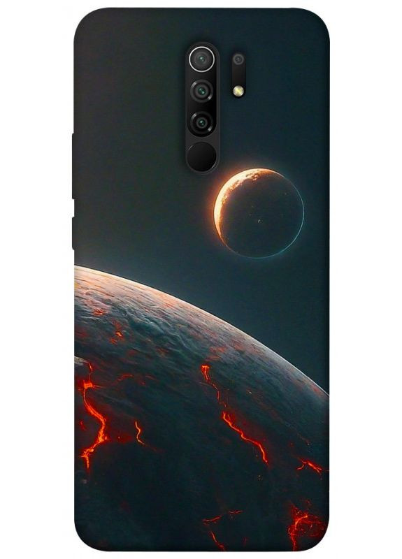 Чехол с принтом для Xiaomi Redmi 9 / для Ксяоми, сяоми, ксиоми редми 9 Lava planet No Brand (338603147)