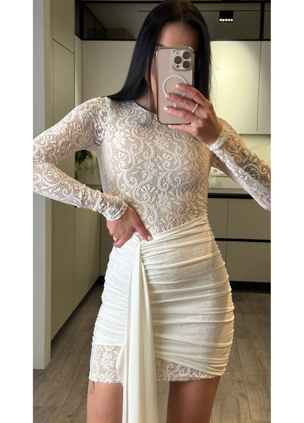 Молочна сукня, в якій неможливо залишитись непоміченою🏻 Luna