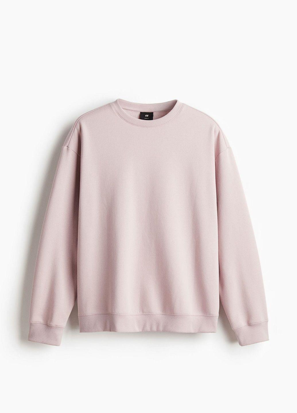 Свитшот H&M - крой светло-розовый кэжуал - (290575735)