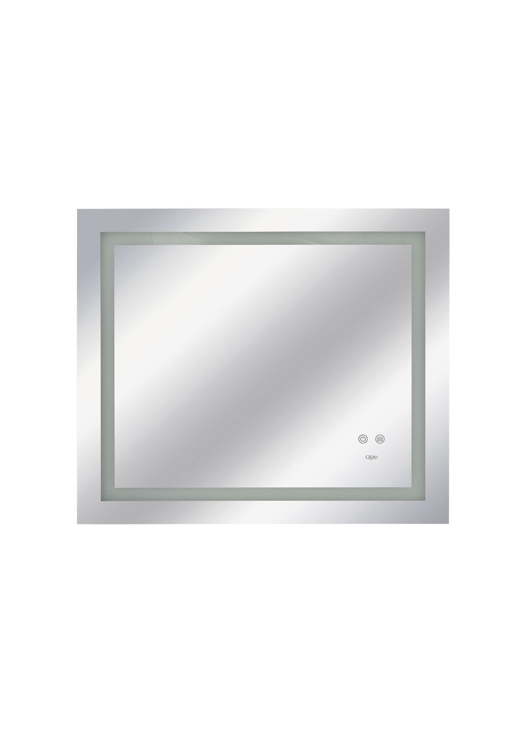 Дзеркало Mideya (MI1) 800х700 з LED-підсвічуванням Touch, з антизапотіванням, з димером QT2078NCF8070W Qtap MI8 (341326456)