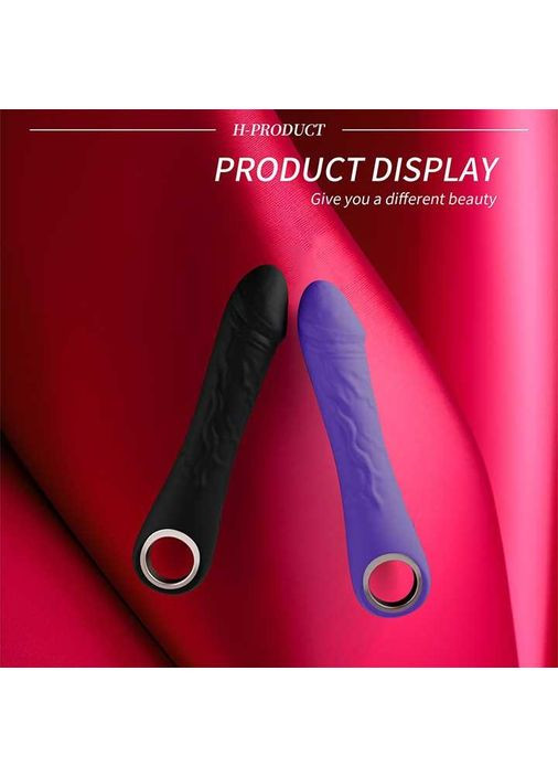 Вибратор для стимуляции точки G Lastic Nyx USB Черный No Brand (368893607)