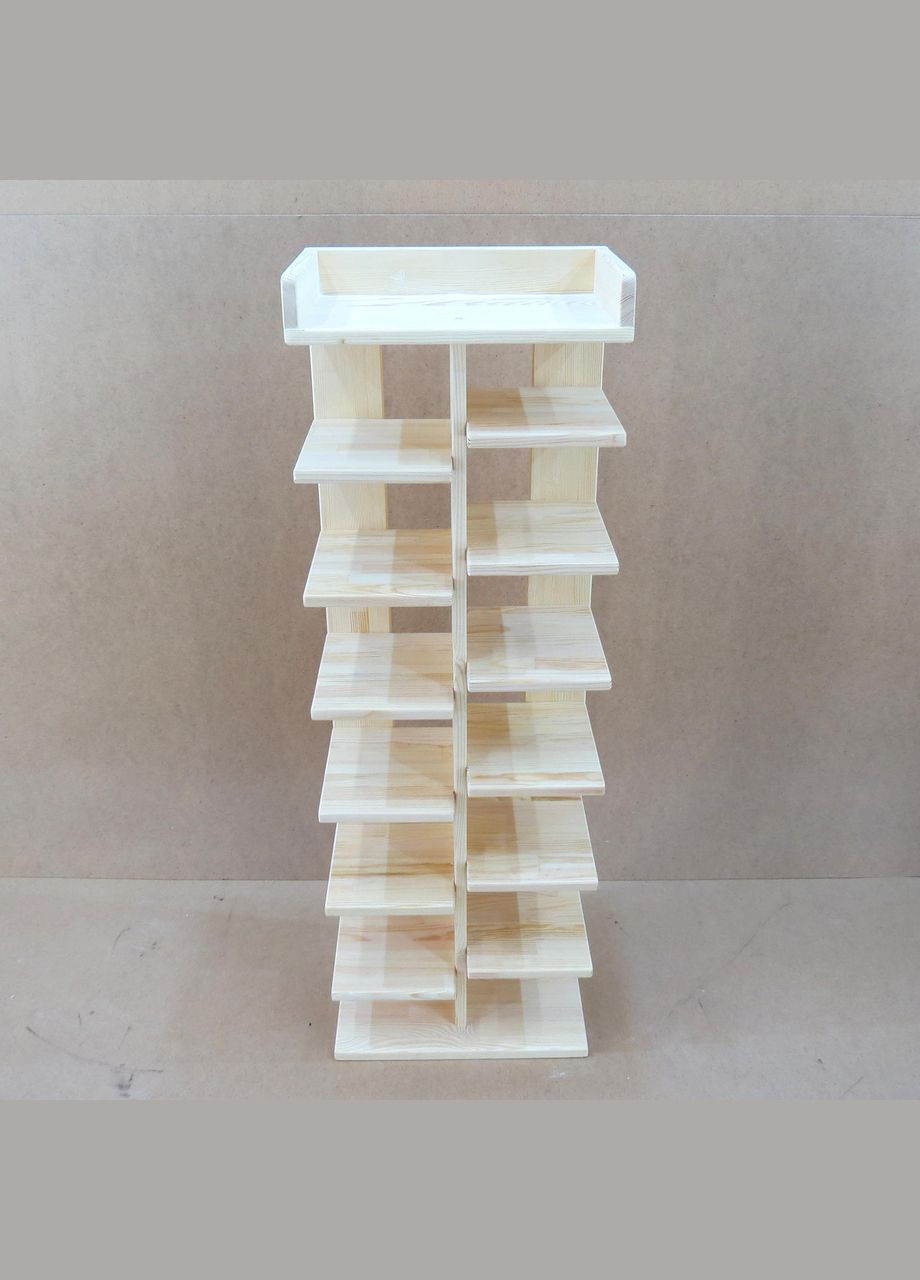 Полка для обуви из дерева Ровередо 14 бланже (ПДО-145601) No Brand (327868483)