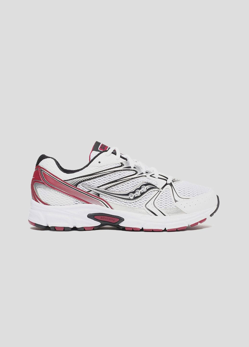 Белые всесезонные белые текстильные кроссовки ride millennium Saucony