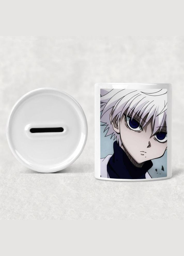 Копилка для денег Аниме Хантер х Хантер #0014 белая керамическая No Brand (315045429)