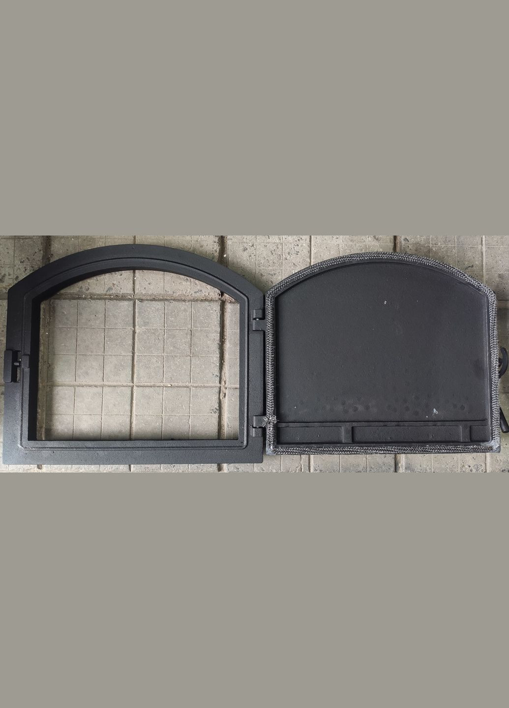 Дверца чугунная для камина 420x490 мм, печи, духовки, барбекю. Дверца для печи арочные. Дверца арочная 101 (317592281)