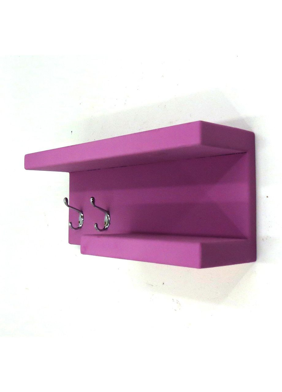 Полиця для ванної з дерева Бонн флокс (ВНП-000855) No Brand (328090953)