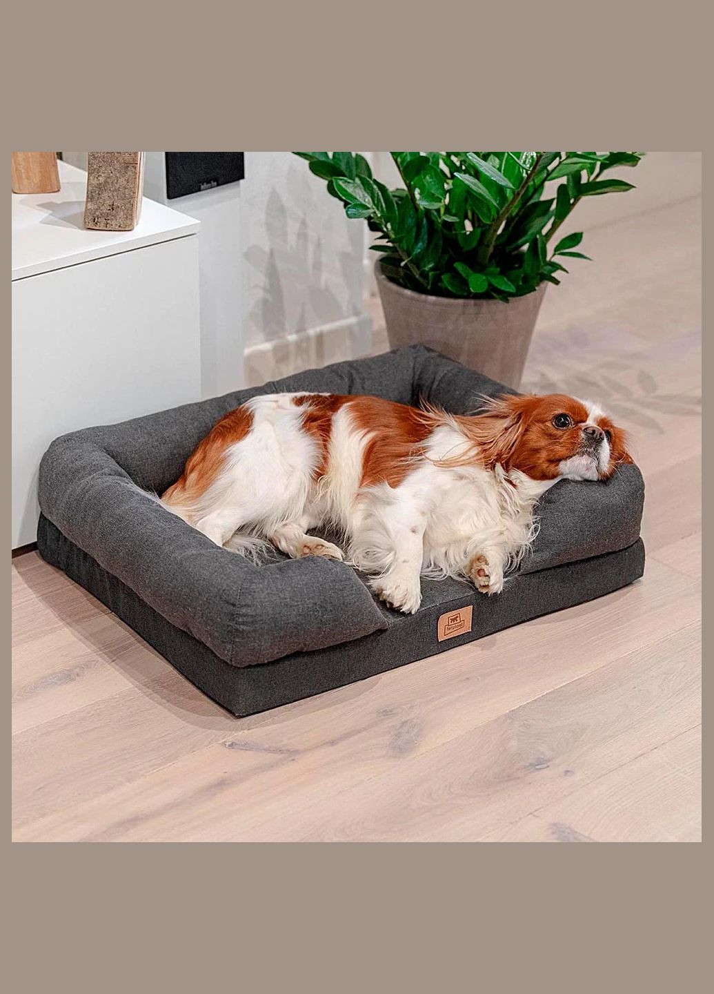 Лажак для собак з ортопедичного матраца із ефектом пам'яті Memor One (Ферпласт Мемор Ван) 112 x 88 x h 26,5 cm - XL Ferplast (297511770)