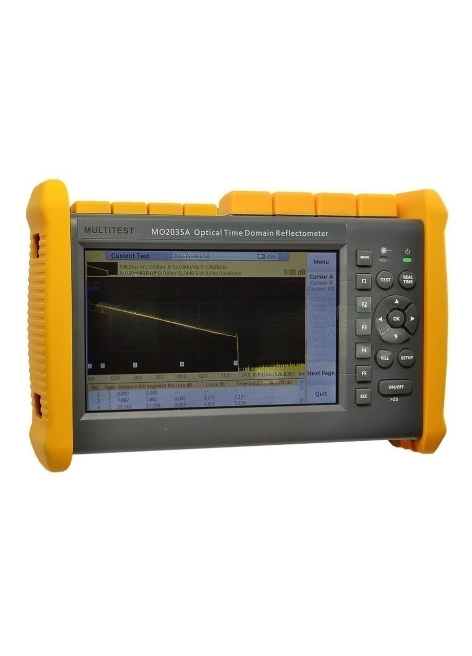 Оптичний рефлектометр MO2035B FC/UPC, 1310/1550 нм, 35/33 дБ, VFL, LS, OPM, OTDR Multitest (299337763)