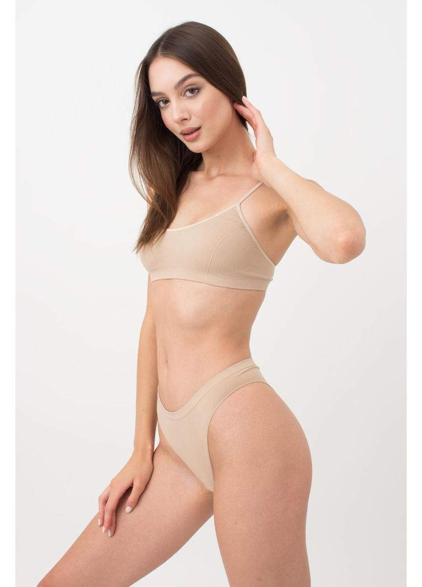 Бесшовный топ на тонких бретелях Giulia TOP WITH STRAPS (351853880)