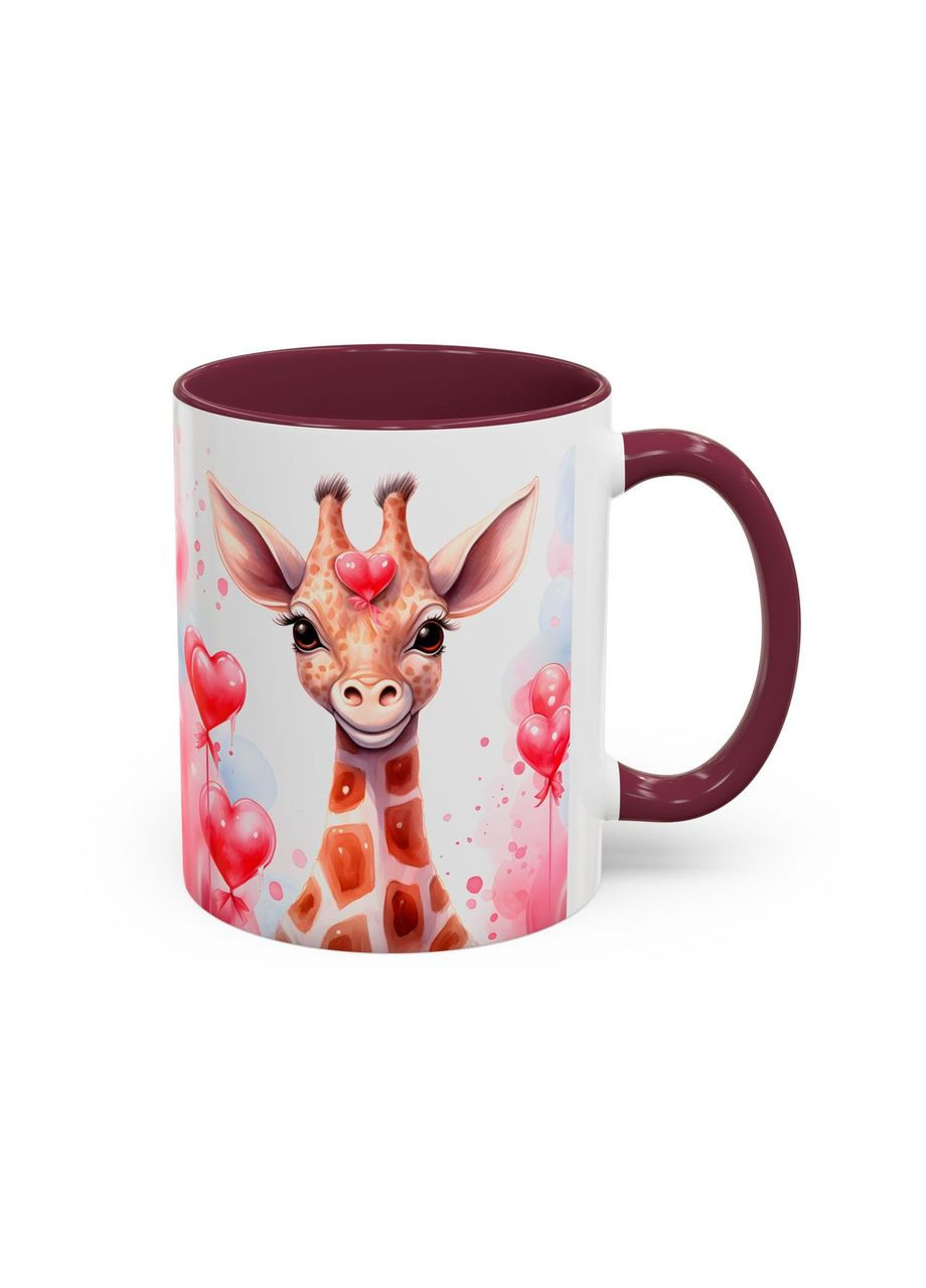 Керамічна чашка з дизайном "Жираф" No Brand (368671528)