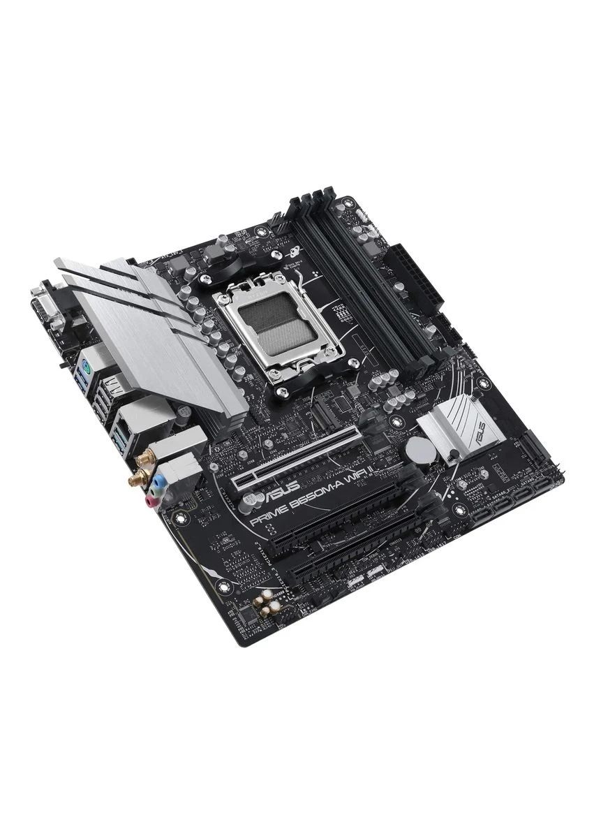 Материнська плата B650M-A WIFI II AM5 micro-ATX 4xDDR5 Wi-Fi 7.1 Asus (393513000)
