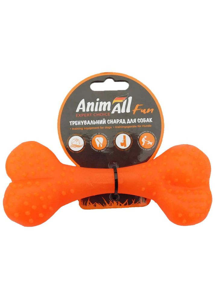 Іграшка Fun кістка, помаранчева, 15 см AnimAll (335005521)