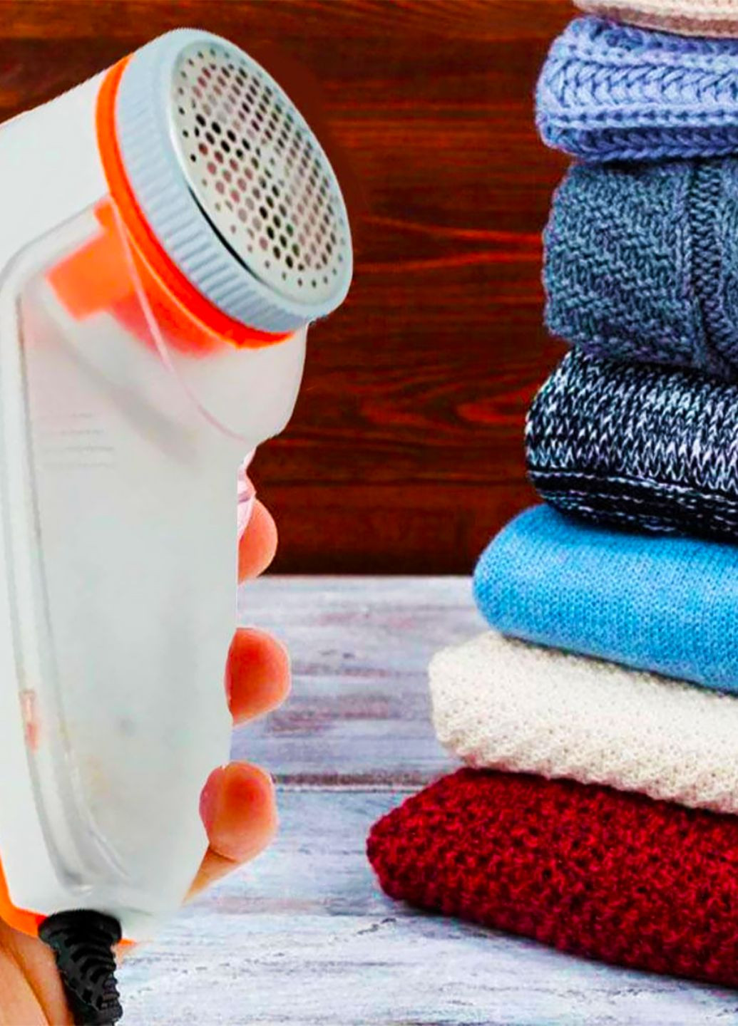 Машинка для стрижки катишків потужна машинка для видалення ковтунців з одягу чищення одягу від кашлатості Україна (347234734)