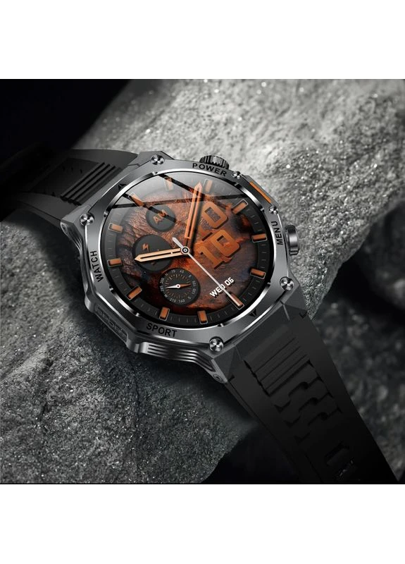 Умные смарт часы Smart Surf X Pro Black Rubber, 2 ремешка UWatch (378267604)