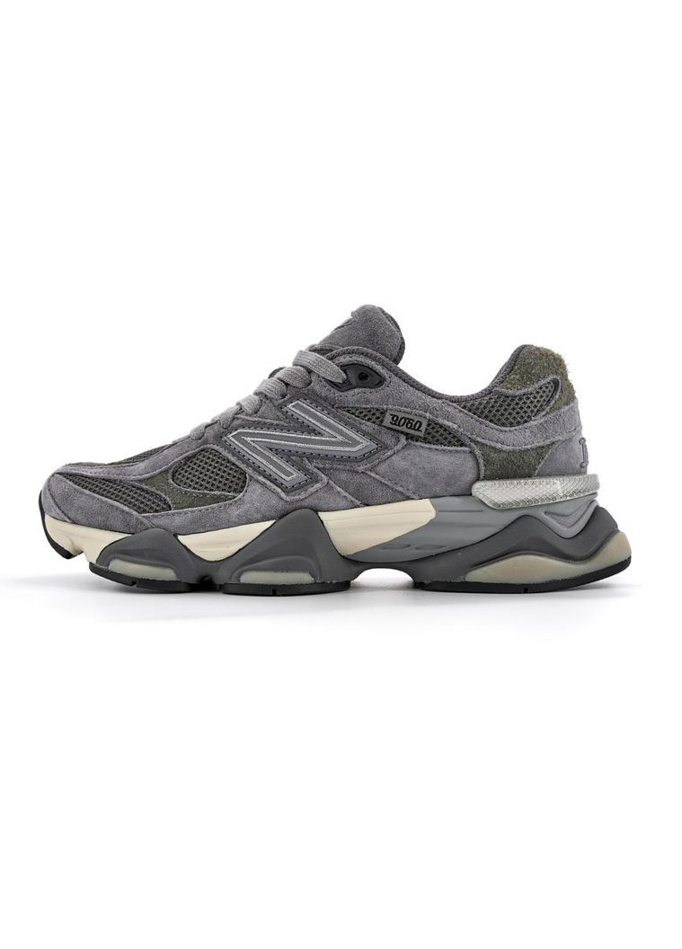 КРОССОВКИ ЖЕНСКИЕ NEW BALANCE 9060 GREY V4 НЬЮ БЕЛАНС 9060 No Brand серые демисезоны (368858357)
