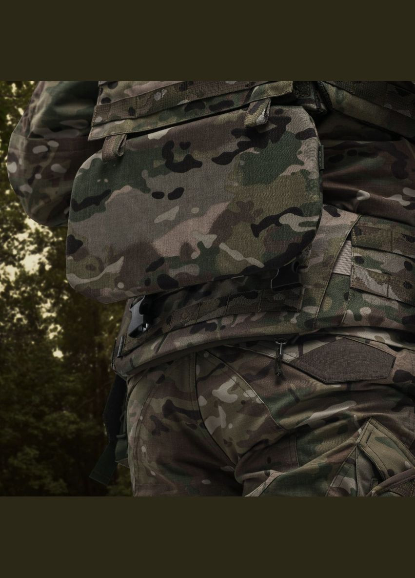 Баллистическая защита поясницы 2-го класса (с баллистическим пакетом). Мультикам Ukrarmor (333721840)