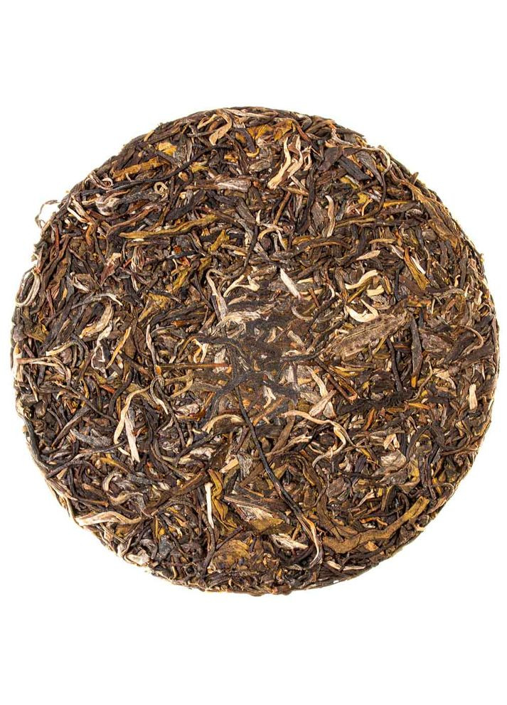 Шен Пу Эр Горная река, заглушающая тигриный рев 2021 г. - млинець, 357 г No Brand (305053888)