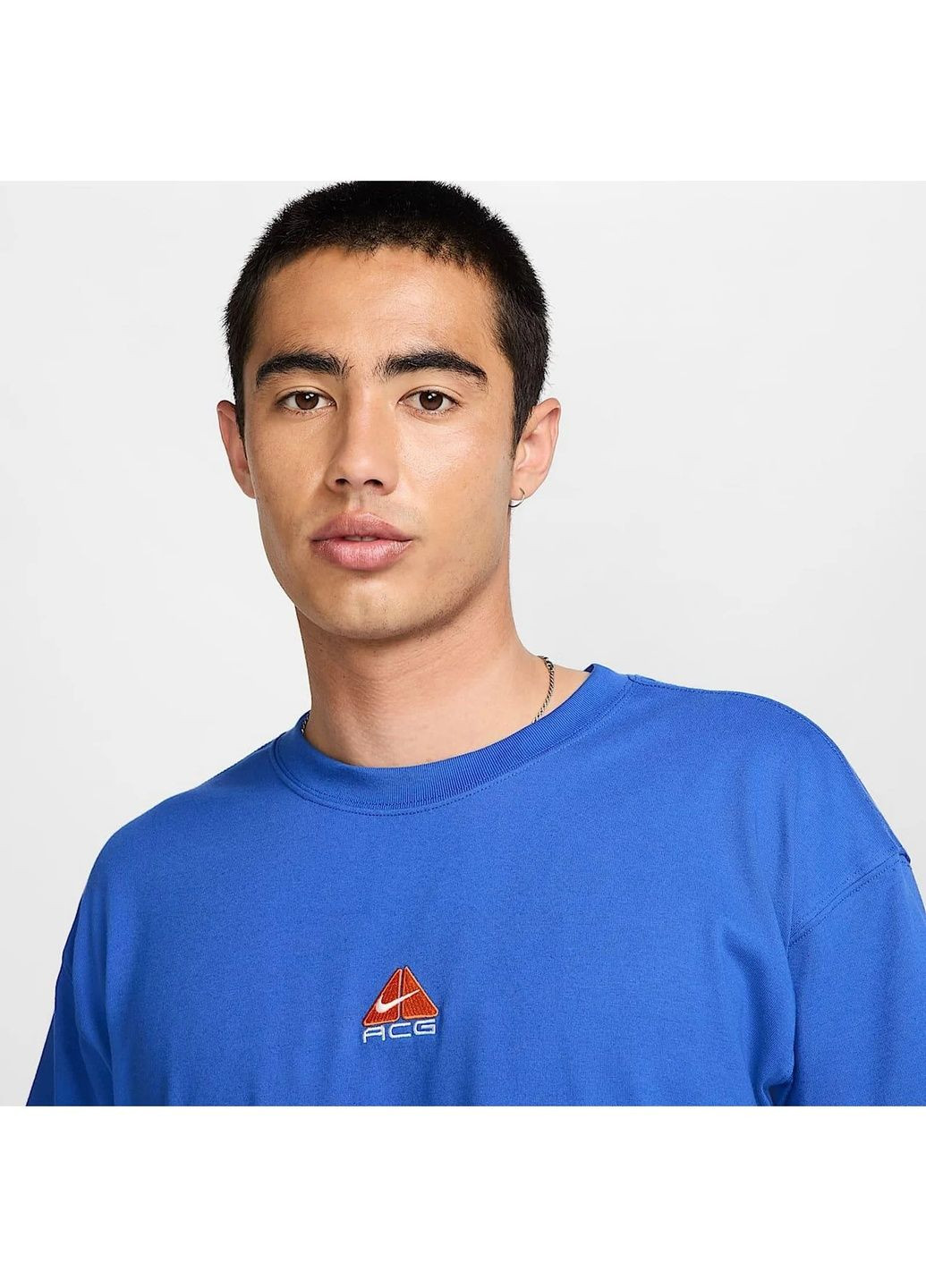 Синяя футболка мужская acg tee logo blue Nike