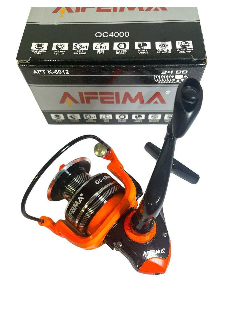 Котушка QC (3+1 BB) ART K-6012 Feima (322463830)