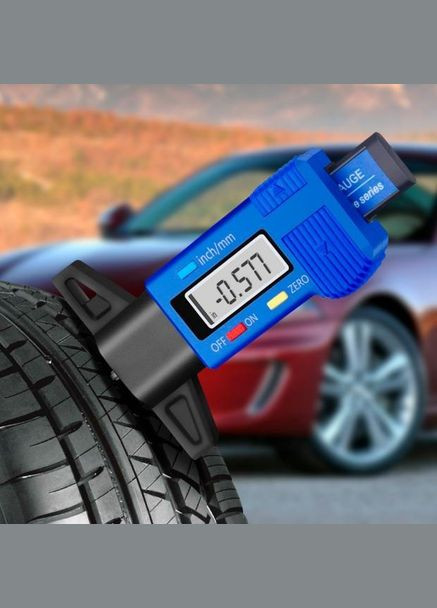 Цифровой измеритель глубины протектора шин iCarPro с синим LED-дисплеем (NH050839) Zero (317297453)