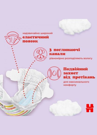 Підгузки Huggies Ultra Comfort 4 (7-18 кг) M-Pack 132 шт (268142231)