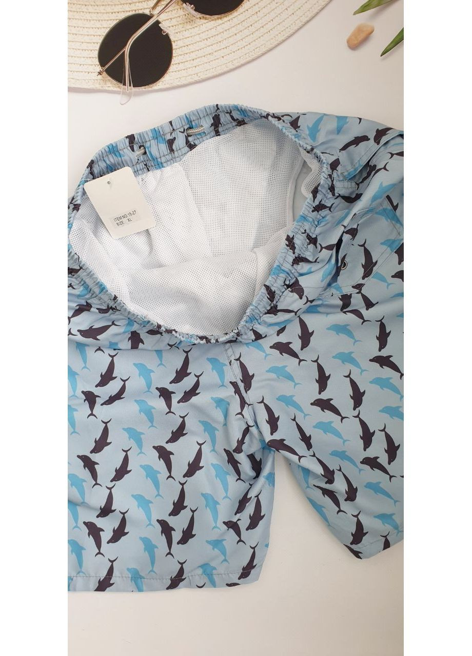 Мужские купальные пляжные шорты No Brand (366290688)