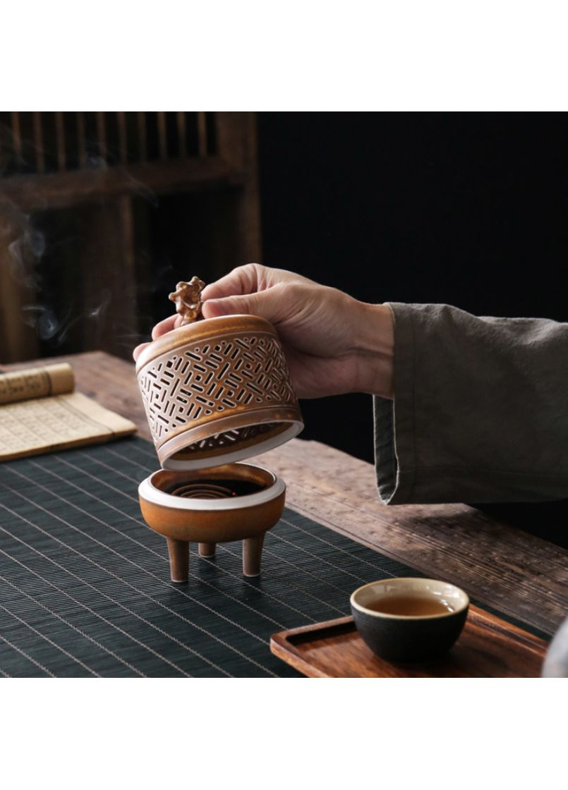 Курильниця Тринога Тайху Коричнева No Brand (372447214)