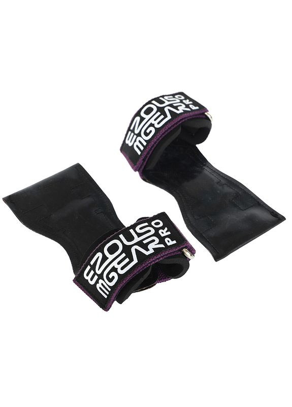 Накладки для подтягивания и тяги Gripps Pro D-06 Фиолетово-черный (35636012) Ezous (323025404)