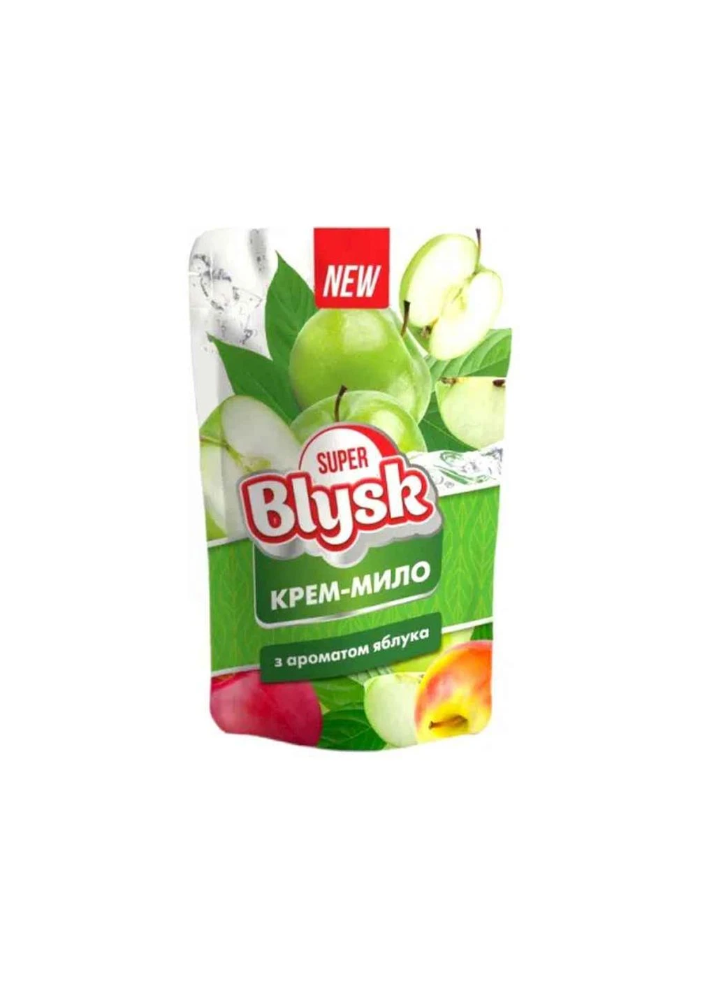 Крем-мило 460мл з ароматом Яблука (дой-пак) Super Blysk (399254305)