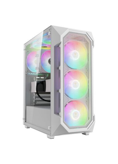 Корпус (4711514500608) Gamdias AURA GC1 ELITE WH ARGB (366104936)