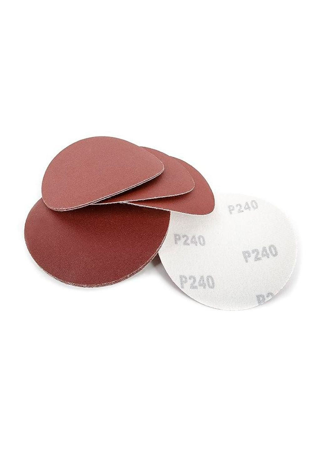 Круг шлифовальный на липучке 125 мм Р240 плотность E (10 шт.) (BT-0566) Intertool (365253008)