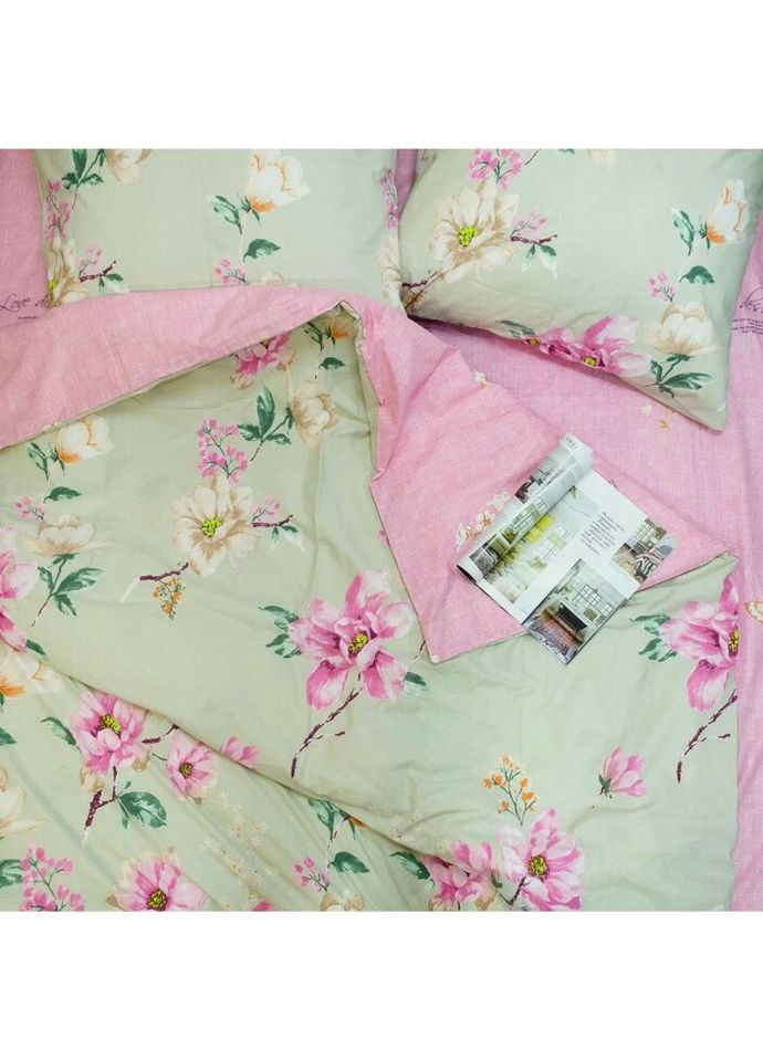 Постільна білизна сімейна Ранфорс 17111-S 210х143х2 см Viluta (327792024)